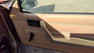 1985 Pontiac Sunbird Passenger Right Door Trim Panel Manual Windows Oem Tan