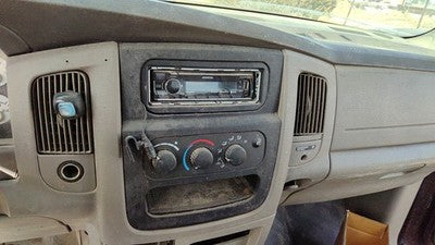 04-05 Dodge Ram 2500 Trim Bezel Around Radio Surround Dash Panel Oem Taupe L5