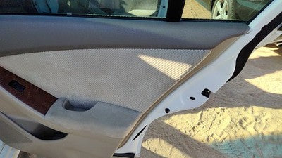 07-09 Altima Passenger Right Rear Door Trim Panel With Switches Back Blond C