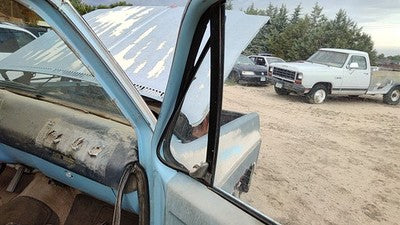 1973-87 Chevy C10 Passenger Right Front Vent Window Small Door Glass With Frame