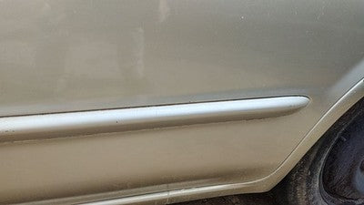 00-01 Nissan Maxima Driver Left Rear Moulding From Door Oem Back Trim Strip Gold
