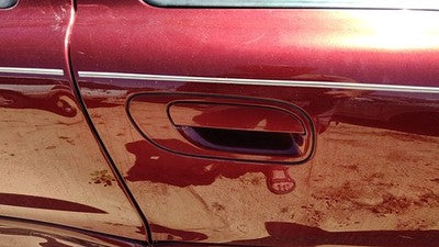2001-2007 Volvo V70 Xc Passenger Right Front Outside Door Handle Oem Red 445