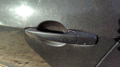 06-12 Fusion Driver Left Rear Outside Door Handle Back Uh Tuxedo Black Metallic