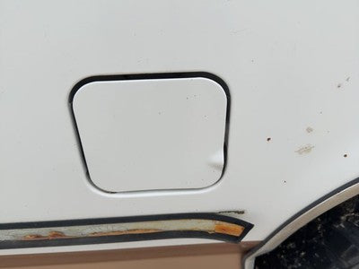 1997-1999 Ford F250 Fuel Tank Door With Hinge Gas Lid Oem Filler Tan White Dy