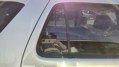 98-05 Mercedes Ml350 Passenger Right Rear Vent Window Back Door Glass With Frame