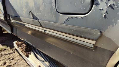 1989 Ford F150 Driver Left Rear Moulding On Front Of Box Oem Lh