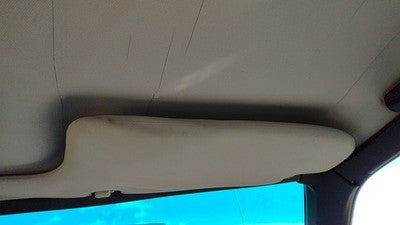 1986 Toyota Camry Passenger Right Sun Visor Oem Gray