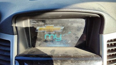 2013 Chevy Cruze Stock Radio Oem Dash Display Screen 84072465