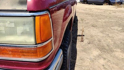 1993-1994 Ford Explorer Driver Left Front Fender Oem Red F3tz16006a