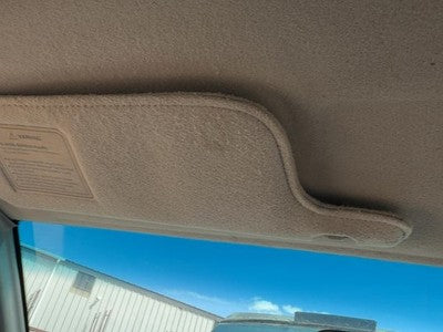 1995 Isuzu Rodeo Driver Left Sun Visor Oem Gray 160