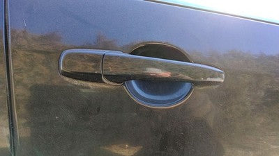 06-12 Fusion Passenger Right Front Outside Door Handle Uh Tuxedo Black Metallic