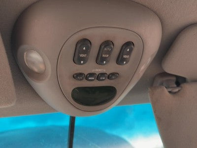 00-02 Expedition Center Overhead Console Oem Dome Light Map Lamp Cubby Gray 12