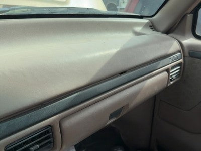1992-1997 Ford F250 Passenger Dash Pad Trim Bezel Oem Brown Rk F5Tz1504320A