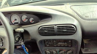 95-00 Stratus Dash Radio Trim Bezel Panel Heater Vent AC Agate