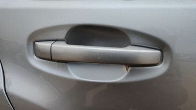 10-14 Legacy Outback Passenger Right Rear Outside Door Handle Back Steel Silver