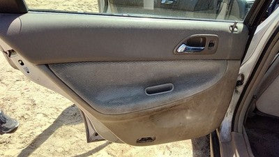 96-97 Honda Accord Driver Left Rear Door Trim Panel With Switches Back Gray F