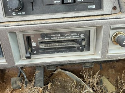1984 Pontiac Sunbird Temperature Control Module In Dash Heater Ac Head Unit Oem