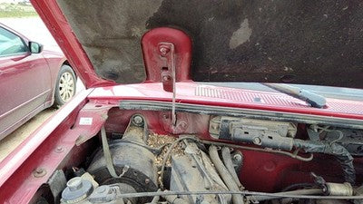 1998-2001 Mazda B2500 Passenger Right Hood Hinge Assembly Oem Red Fl Zzp052410