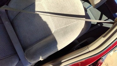 02-06 Toyota Camry Driver Left Front Seat Belt Retractor Oem Shoulder Taupe 43