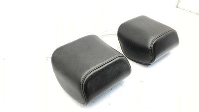 2005-2007 Nissan Titan Right Left Pair Front Seat Head Rest Leather Armada
