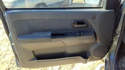 04-06 Canyon Driver Left Front Door Trim Panel Wth Master Switch Dark Pewter 19J