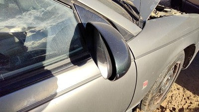 1996-2002 Saturn Sl1 Passenger Right Manual Side Mirror Door Mounted Oem Silver