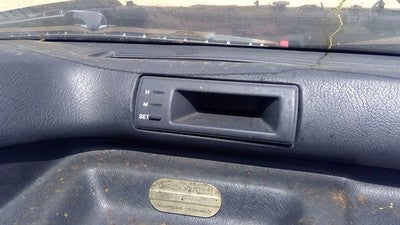 1989-1993 Mitsubishi Galant Vr-4 Clock Assembly On Dash Oem Black Mb728321