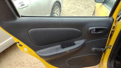 2004-2005 Dodge Neon Driver Left Rear Door Trim Panel With Switches Back Gray
