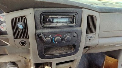04-05 Dodge Ram 2500 Trim Bezel Around Radio Surround Dash Panel Oem Taupe L5