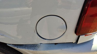 2002-2009 Gmc Envoy Fuel Tank Door With Hinge Gas Lid Oem Filler White 50U