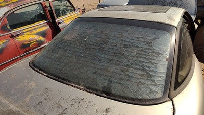 1991-1996 Saturn Sc2 Coupe Back Glass Rear Window Oem 21094431
