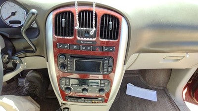 05-07 Town Country Trim Bezel Around Radio Surround Dash Panel Oem Khaki J1