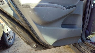 06-11 Honda Civic Driver Left Rear Door Trim Panel With Switches Back Gr Gray