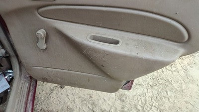 1997 Ford Escort Passenger Right Rear Door Trim Panel Manual Back Tan