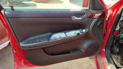 09-11 Impala Driver Left Front Door Trim Panel With Master Switch Ebony 19C