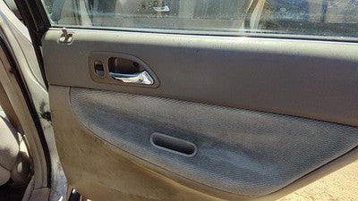 96-97 Accord Passenger Right Rear Door Trim Panel With Switches Back Gray F