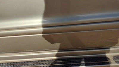 1998-2005 Mercedes Ml350 Driver Left Front Moulding From Door Trim Strip Gold