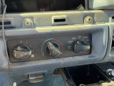 1992-1994 Ford F250 Temperature Control Module In Dash Heater Ac Head Unit Oem