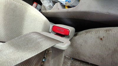 2010-2014 Honda Insight Passenger Right Front Seat Belt Buckle Receiver Oem Tan