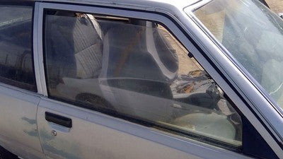 83-86 Tercel Passenger Right Side Window Door Glass Hatchback 3 Door Liftback