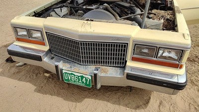 1980-1984 Cadillac Deville Complete Header Panel Assembly Oem 01622086