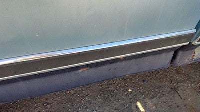 1982 Ford F150 Passenger Right Rear Moulding On Front Of Box Oem