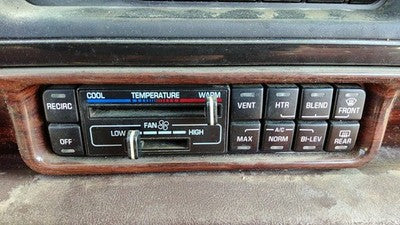 1995-1999 Buick Lesabre Temperature Control Module In Dash Heater Ac Head Unit