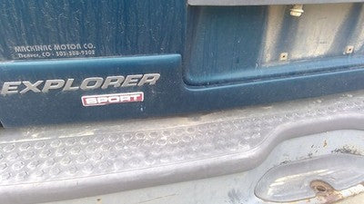 2001-2003 Explorer 2 Door Rear Lower Hatch Trim Panel Strip Oem 1L2z98425a34aec