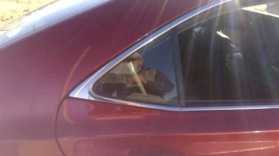 10-12 Hs250h Hybrid Passenger Right Rear Vent Window Back Door Glass With Frame