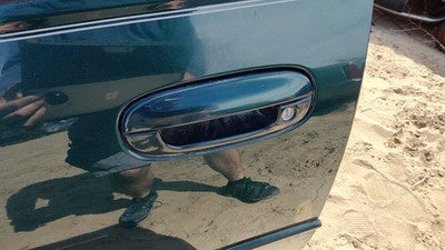 98-04 Cadillac Seville Driver Left Front Outside Door Handle Oem Green 20857749