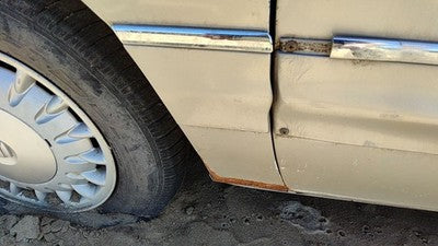 1997-2005 Park Ave Ultra Driver Left Moulding From Fender Oem Trim Strip Silver