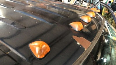 2003 F350 Powerstroke Set Of 5 Clearance Cab Light Roof Lights With Harness Oem