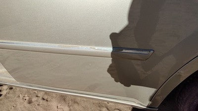 06-07 Chrysler 300 Driver Left Rear Moulding From Door Back Trim Strip Gold Pyg