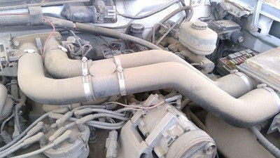 1996 Ford F450 Air Intake Tube Pair Set Pipe Elbow Rubber Hose Snorkel 7.5L 460